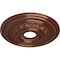 Ekena Millwork Orleans Ceiling Medallion (Fits Canopies up to 4 5/8"), 17 5/8"OD X 3 5/8"ID X 1 7/8"P, Copper Penny CM17OLCPS - alternate 5